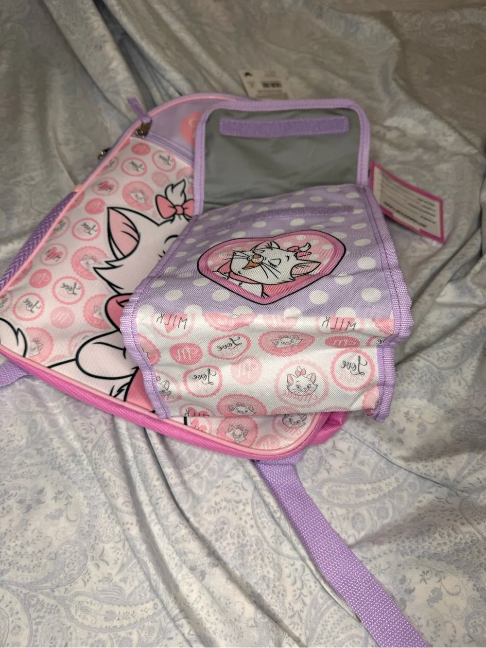The Aristocats Marie & Milk 5 Piece Backpack Set
